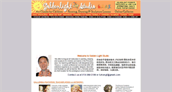 Desktop Screenshot of goldenlightstudio.net